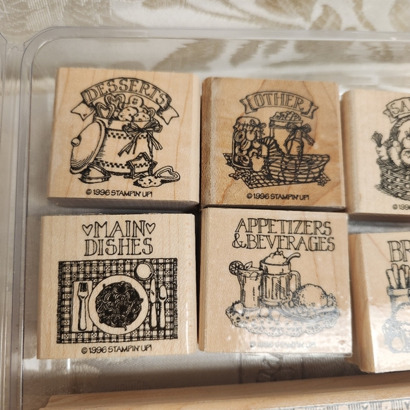 Stampin’ Up Recipe Stamp Set 90s - Picture 6 of 9